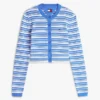 Tommy Jeans Slim Fit Striped Cardigan