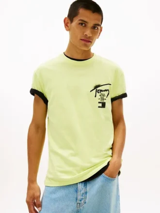 Tommy Jeans Spray Paint Logo T-Shirt