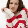 Tommy Jeans Striped Cable Knit Sweater Tommy Jeans Striped Cable Knit Sweater