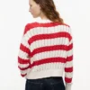 Tommy Jeans Striped Cable Knit Sweater Tommy Jeans Striped Cable Knit Sweater