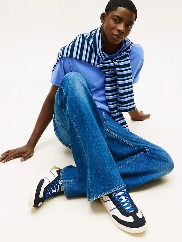 Tommy Jeans Suede Mix Skater Sneaker Tommy Jeans Suede Mix Skater Sneaker