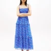 Tommy Jeans Tiered Chiffon Maxi Dress Tommy Jeans Tiered Chiffon Maxi Dress