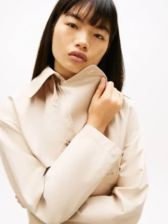 Tommy Jeans Water-Repellent Trench Coat