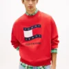 Tommy Jeans Wavy Flag Logo Sweatshirt