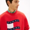Tommy Jeans Wavy Flag Logo Sweatshirt