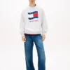 Tommy Jeans Wavy Flag Logo Sweatshirt