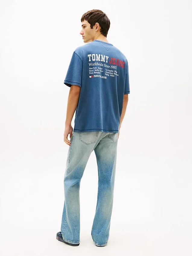 Tommy Jeans Wavy Flag T-Shirt Tommy Jeans Wavy Flag T-Shirt