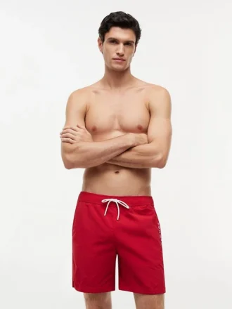 Tommy Logo 7″ Swim Trunk