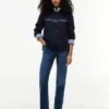 Tommy Logo Fleece Hoodie