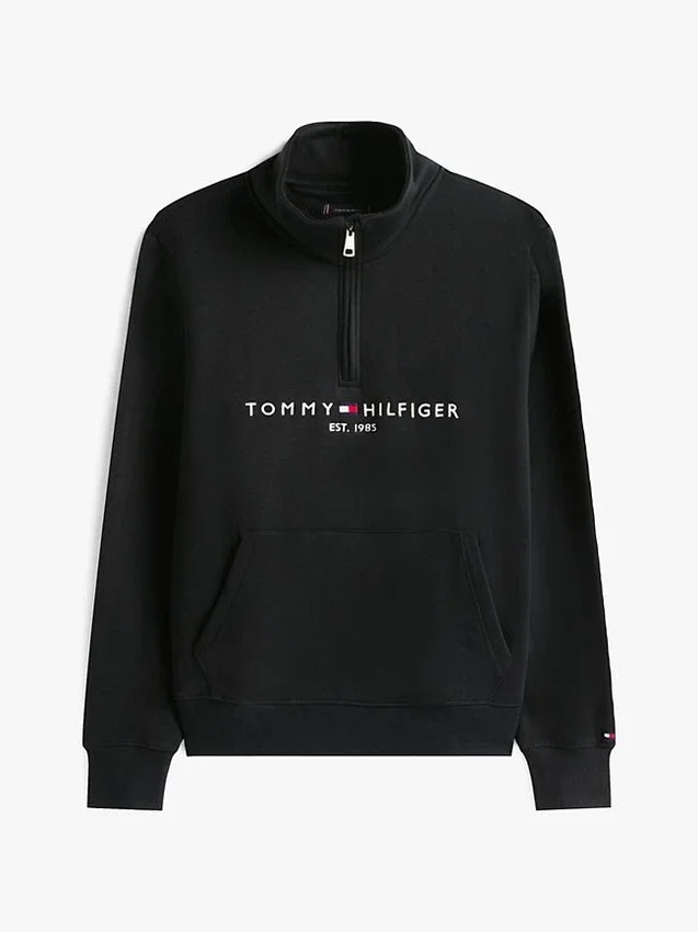 Tommy Logo Quarter-Zip Sweatshirt Tommy Logo Quarter-Zip Sweatshirt