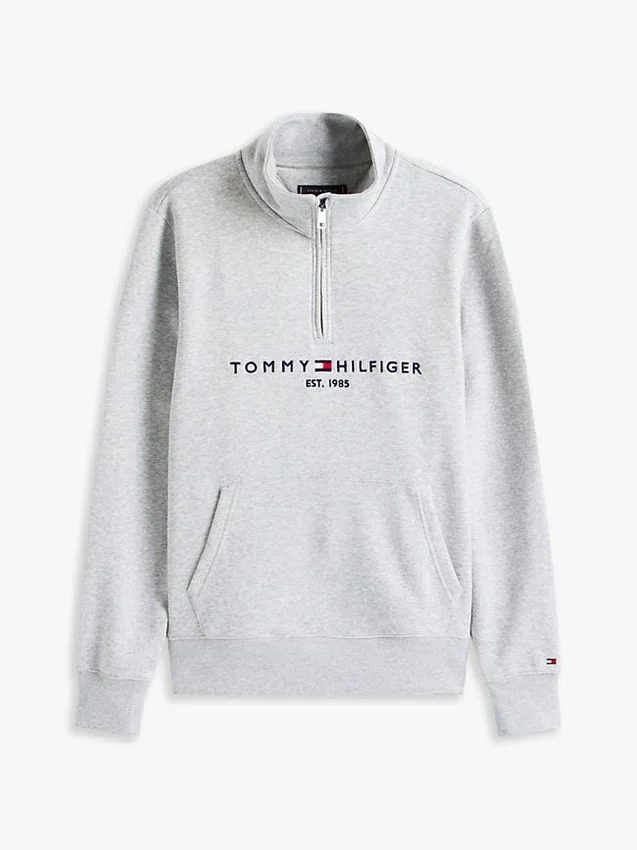 Tommy Logo Quarter-Zip Sweatshirt Tommy Logo Quarter-Zip Sweatshirt