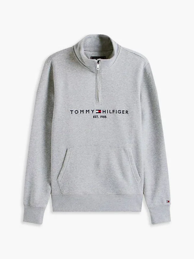 Tommy Logo Quarter-Zip Sweatshirt Tommy Logo Quarter-Zip Sweatshirt