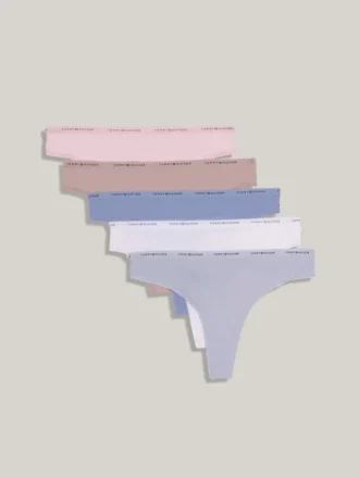 Tommy Logo Thong 5-Pack