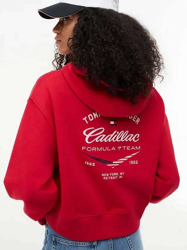 Tommy x Cadillac F1® Team Boxy Hoodie Tommy x Cadillac F1® Team Boxy Hoodie