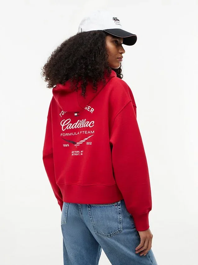 Tommy x Cadillac F1® Team Boxy Hoodie Tommy x Cadillac F1® Team Boxy Hoodie