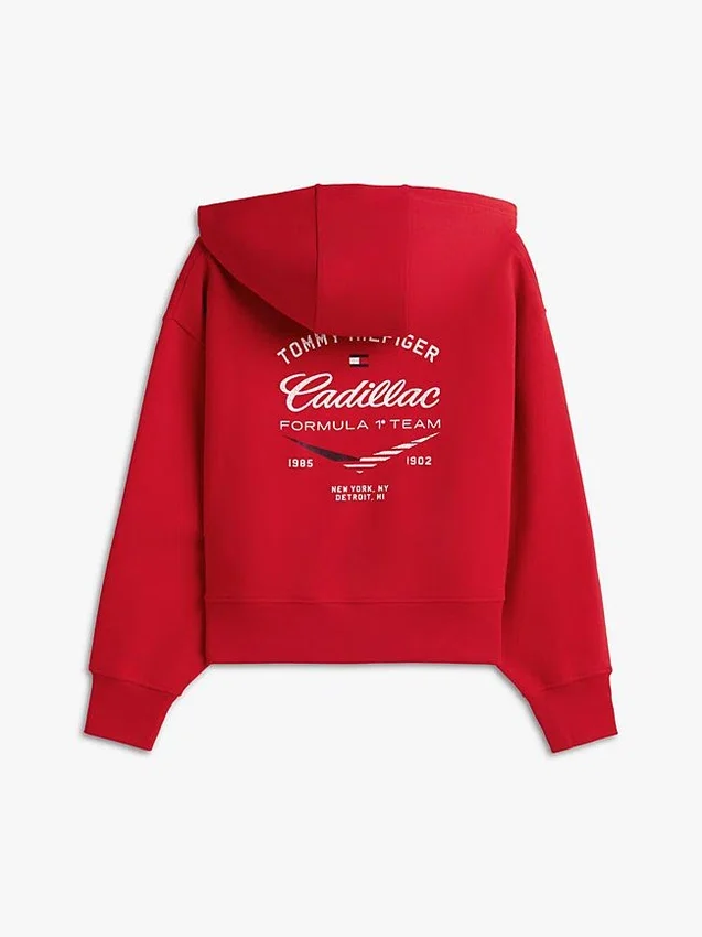 Tommy x Cadillac F1® Team Boxy Hoodie Tommy x Cadillac F1® Team Boxy Hoodie