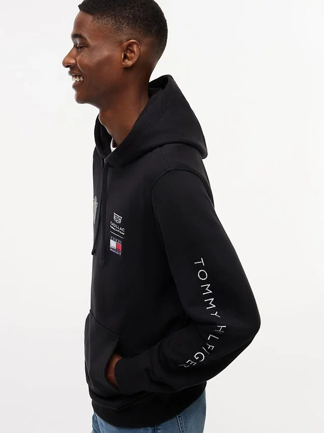 Tommy x Cadillac F1® Team Car Graphic Hoodie Tommy x Cadillac F1® Team Car Graphic Hoodie