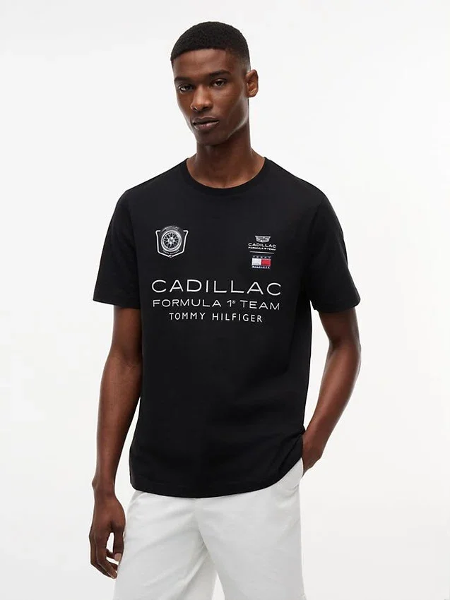 Tommy x Cadillac F1® Team Car Graphic T-Shirt Tommy x Cadillac F1® Team Car Graphic T-Shirt