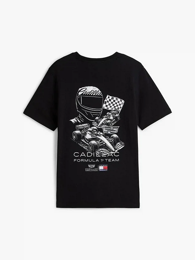 Tommy x Cadillac F1® Team Car Graphic T-Shirt Tommy x Cadillac F1® Team Car Graphic T-Shirt