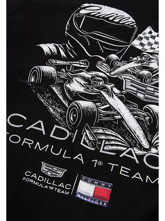 Tommy x Cadillac F1® Team Car Graphic T-Shirt Tommy x Cadillac F1® Team Car Graphic T-Shirt