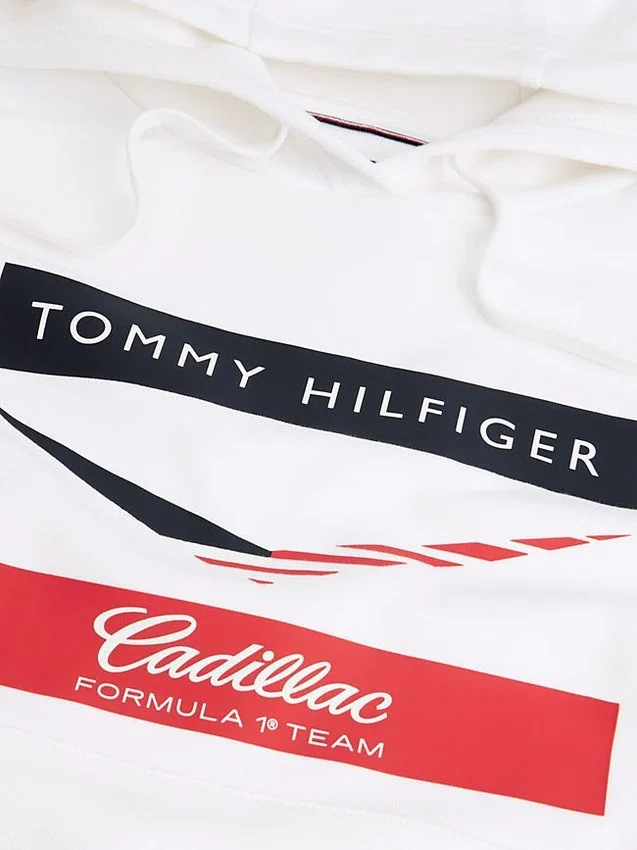 Tommy x Cadillac F1® Team Chevron Hoodie Tommy x Cadillac F1® Team Chevron Hoodie