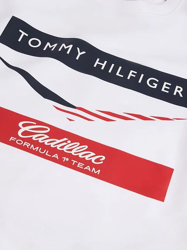 Tommy x Cadillac F1® Team Chevron Sweatshirt Tommy x Cadillac F1® Team Chevron Sweatshirt