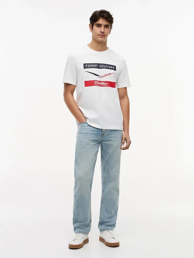 Tommy x Cadillac F1® Team Chevron T-Shirt Tommy x Cadillac F1® Team Chevron T-Shirt