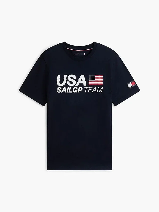 Tommy x US SailGP Team Logo T-Shirt Tommy x US SailGP Team Logo T-Shirt