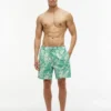 Tropical Print 7″ Swim Trunk