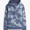 Tropical Print Brushed-Back Hoodie Tropical Print Brushed-Back Hoodie