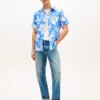 Tropical Print Cotton-Linen Blend Shirt Tropical Print Cotton-Linen Blend Shirt