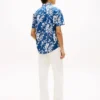 Tropical Print Linen-Blend Shirt Tropical Print Linen-Blend Shirt