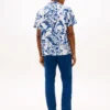 Tropical Print Linen Camp Shirt Tropical Print Linen Camp Shirt
