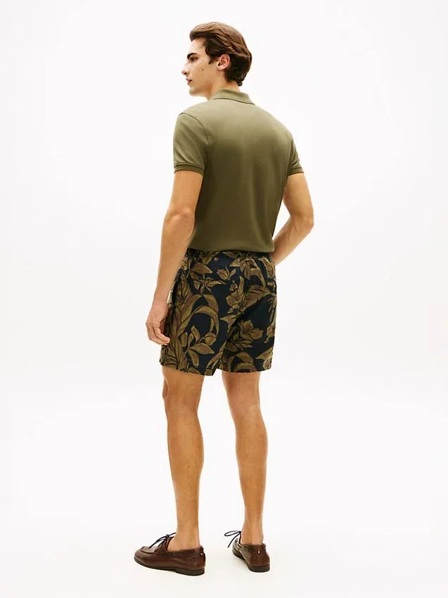 Tropical Print Linen Short Tropical Print Linen Short