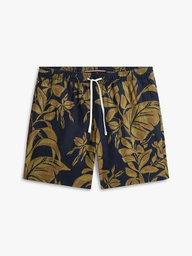 Tropical Print Linen Short Tropical Print Linen Short