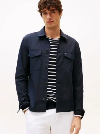 Twill Shirt Jacket