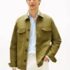 Twill Shirt Jacket
