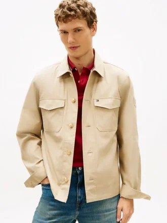 Twill Shirt Jacket