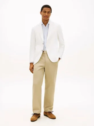 Unlined Twill Blazer