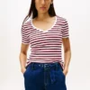 V-Neck Stripe Favorite T-Shirt