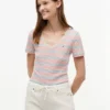 V-Neck Striped Favorite T-Shirt