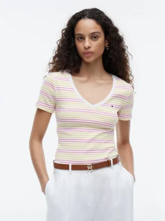 V-Neck Striped Favorite T-Shirt