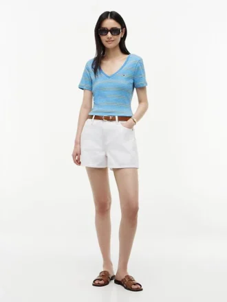 V-Neck Striped Favorite T-Shirt
