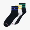 Varsity Stripe Quarter-Top Sock 3-Pack