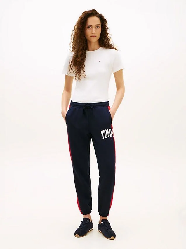 Varsity Tommy Logo Colorblock Sweatpant Varsity Tommy Logo Colorblock Sweatpant