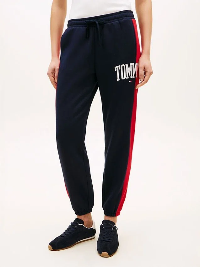 Varsity Tommy Logo Colorblock Sweatpant Varsity Tommy Logo Colorblock Sweatpant