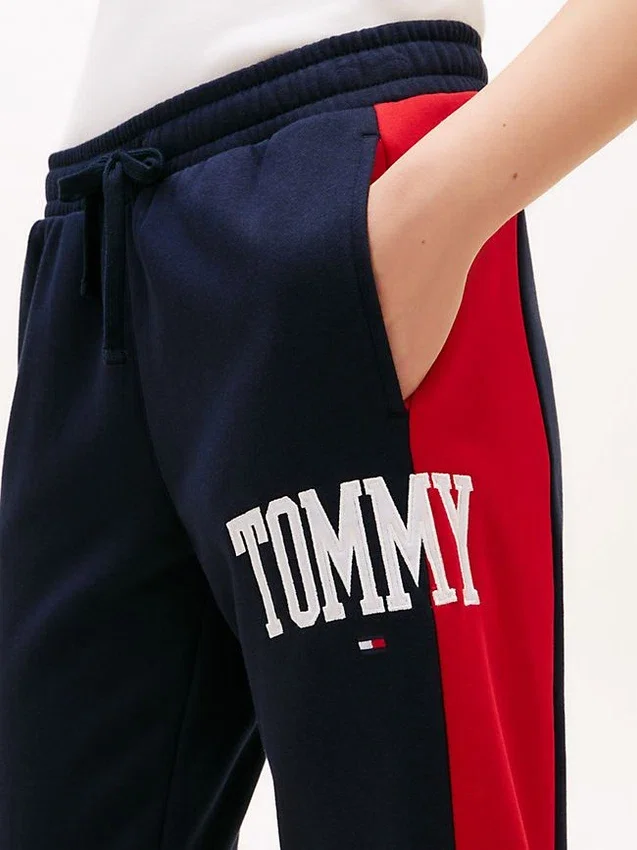 Varsity Tommy Logo Colorblock Sweatpant Varsity Tommy Logo Colorblock Sweatpant