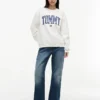 Varsity Tommy Logo Crewneck Sweatshirt Varsity Tommy Logo Crewneck Sweatshirt