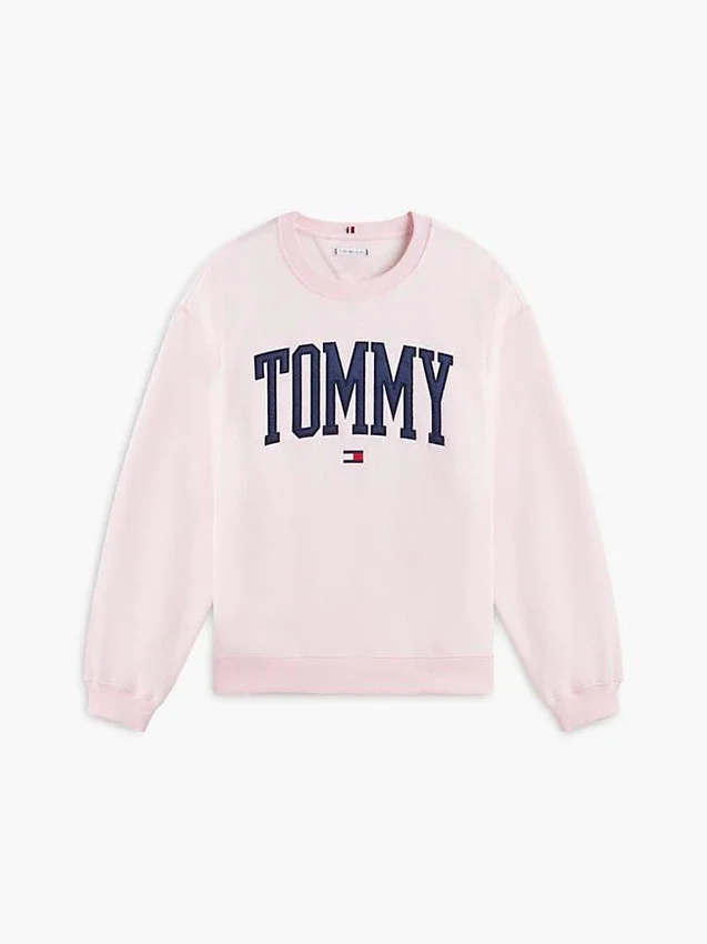 Varsity Tommy Logo Crewneck Sweatshirt Varsity Tommy Logo Crewneck Sweatshirt