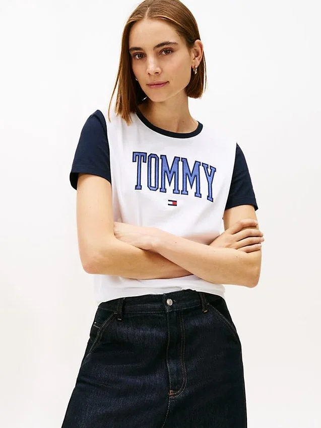 Varsity Tommy Logo Ringer T-Shirt Varsity Tommy Logo Ringer T-Shirt